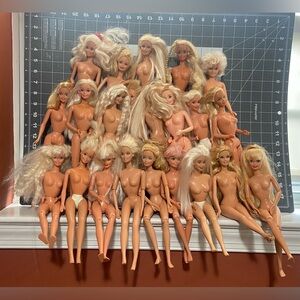 Vintage Mattel Barbie Doll Lot 80s to 90s eras